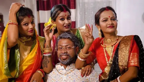 Lusty Old Man with 3 New Wives 2025 GoddesMahi Hindi Porn Short Film